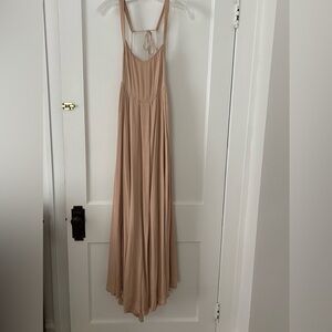 FREE PEOPLE maxi dress with open back